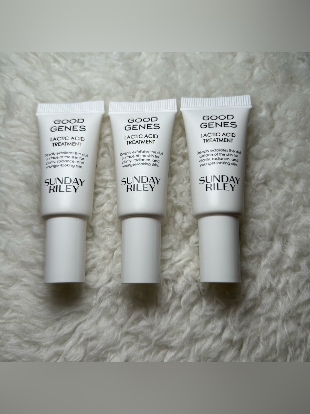 Sunday Riley Good Genes Lactic Acid Treatment 3 Pack NEW